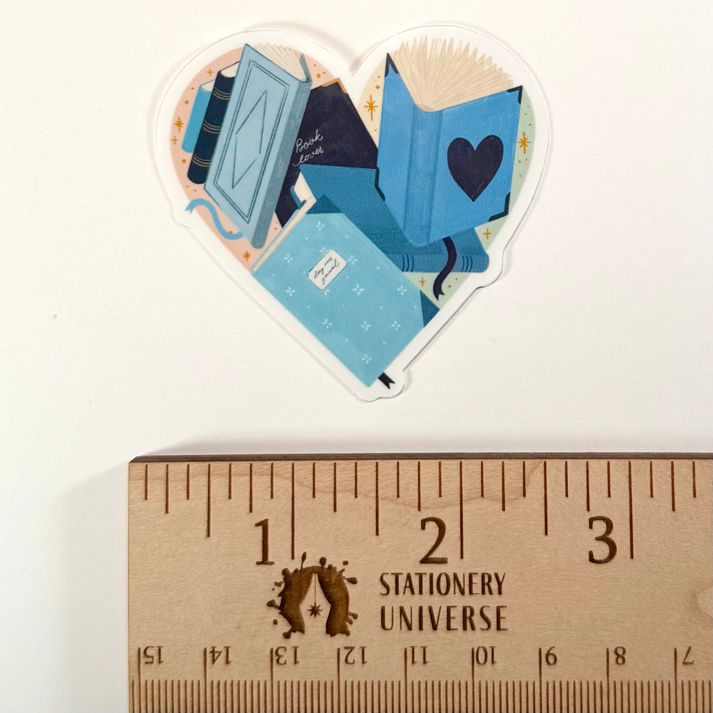 Heart Full of Books sticker