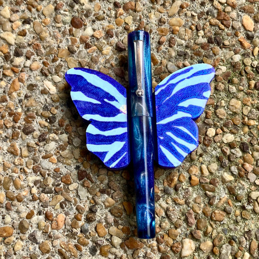 Morpho Rest - butterfly pen rest