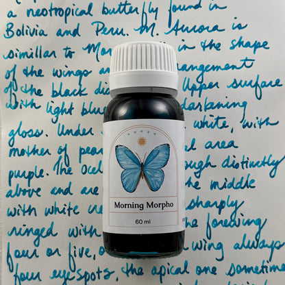 Morpho Collection - fountain pen ink, multiple colors