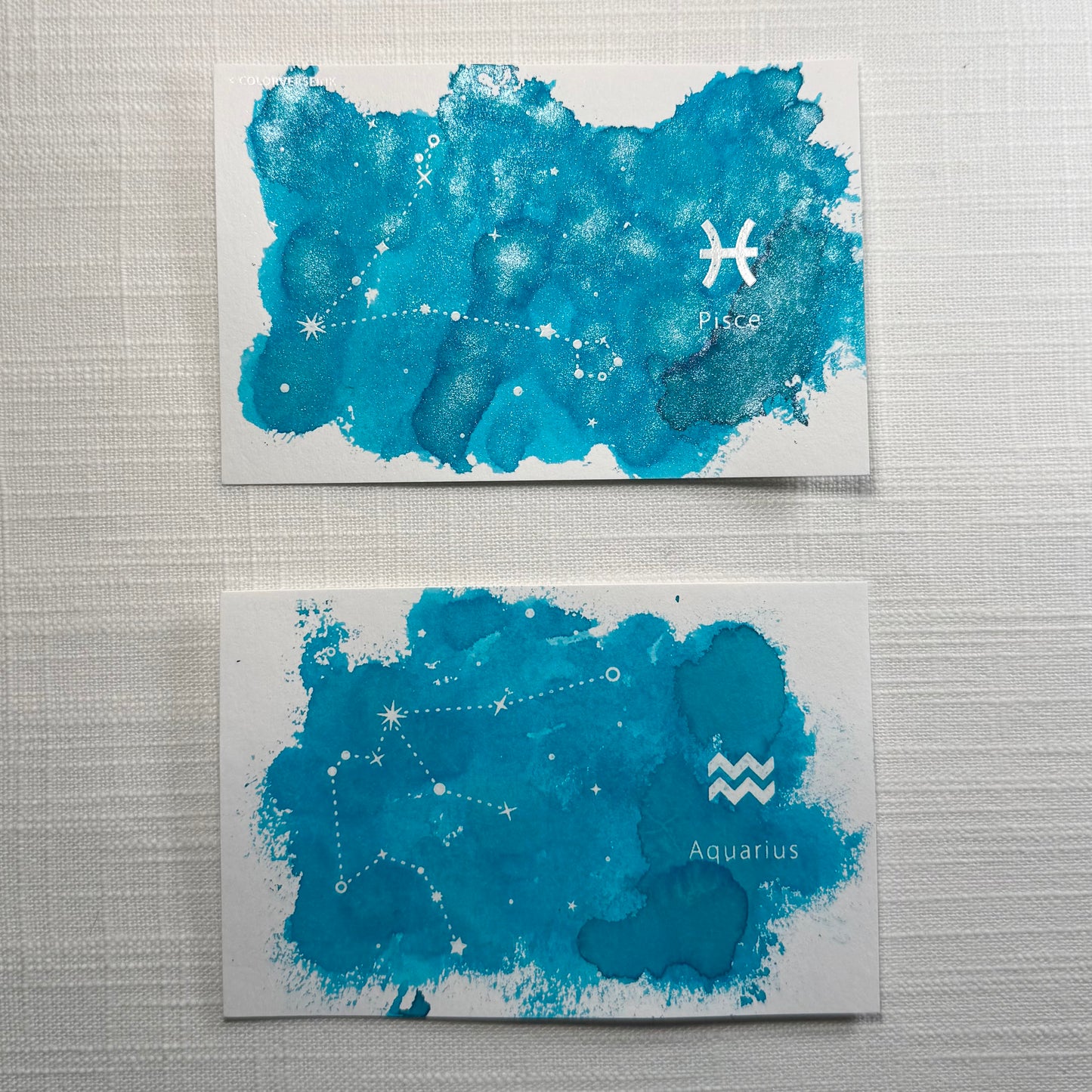 Morpho Collection - fountain pen ink, multiple colors