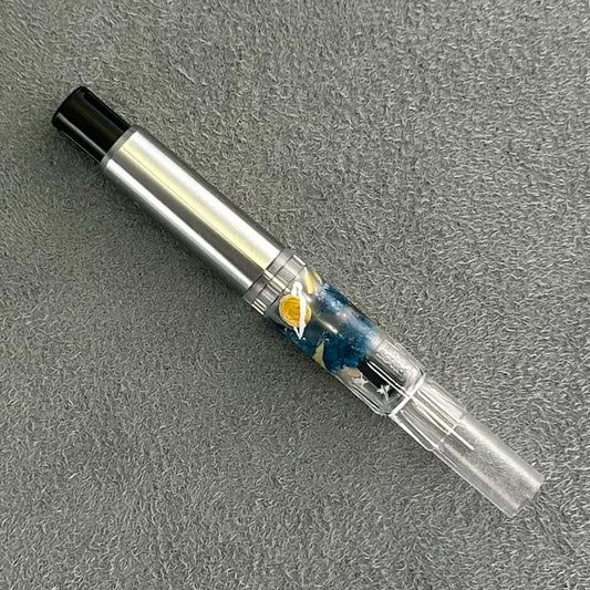 Pilot fountain pen converter with painted galaxies