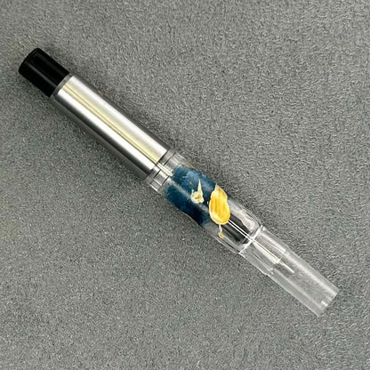 Pilot fountain pen converter with painted galaxies