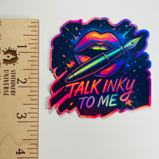 Talk Inky to Me sticker
