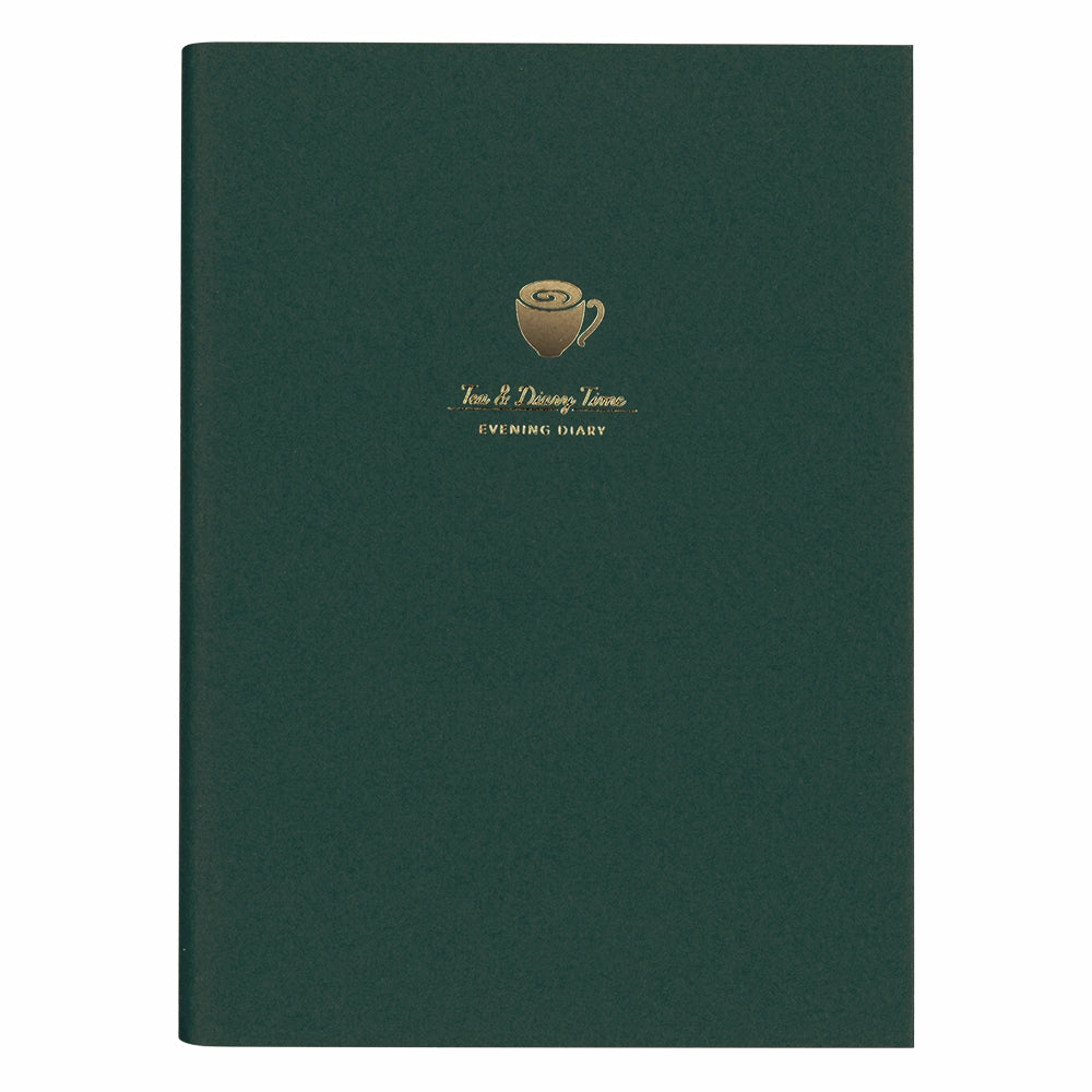 Evening Tea Time Journal - A6 Journal - Green - Daigo