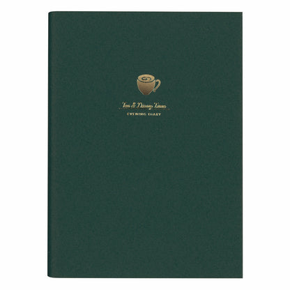 Evening Tea Time Journal - A6 Journal - Green - Daigo