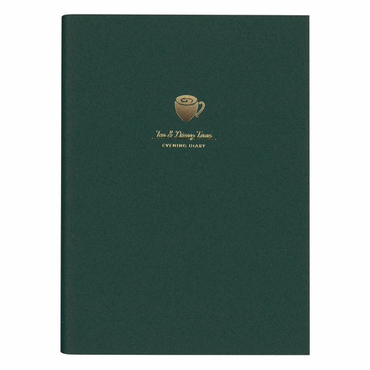 Evening Tea Time Journal - A6 Journal - Green - Daigo