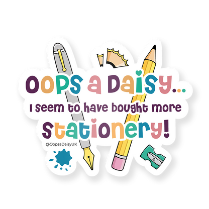 Oops a Daisy sticker
