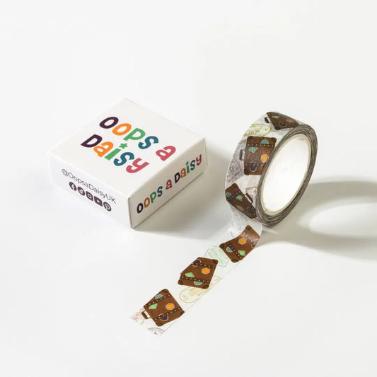 Suitcase washi tape