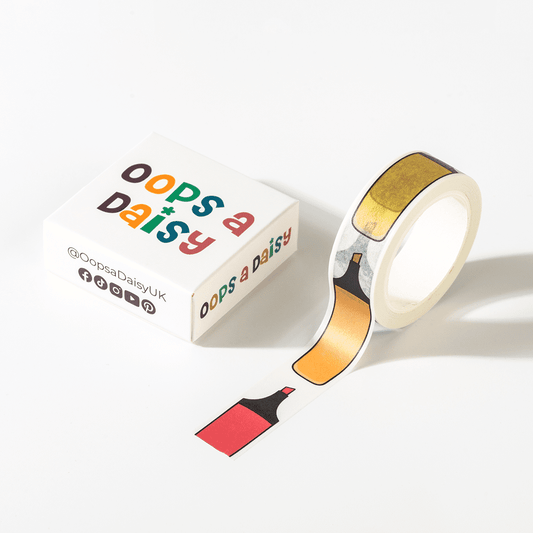 Rainbow Highlighters washi tape