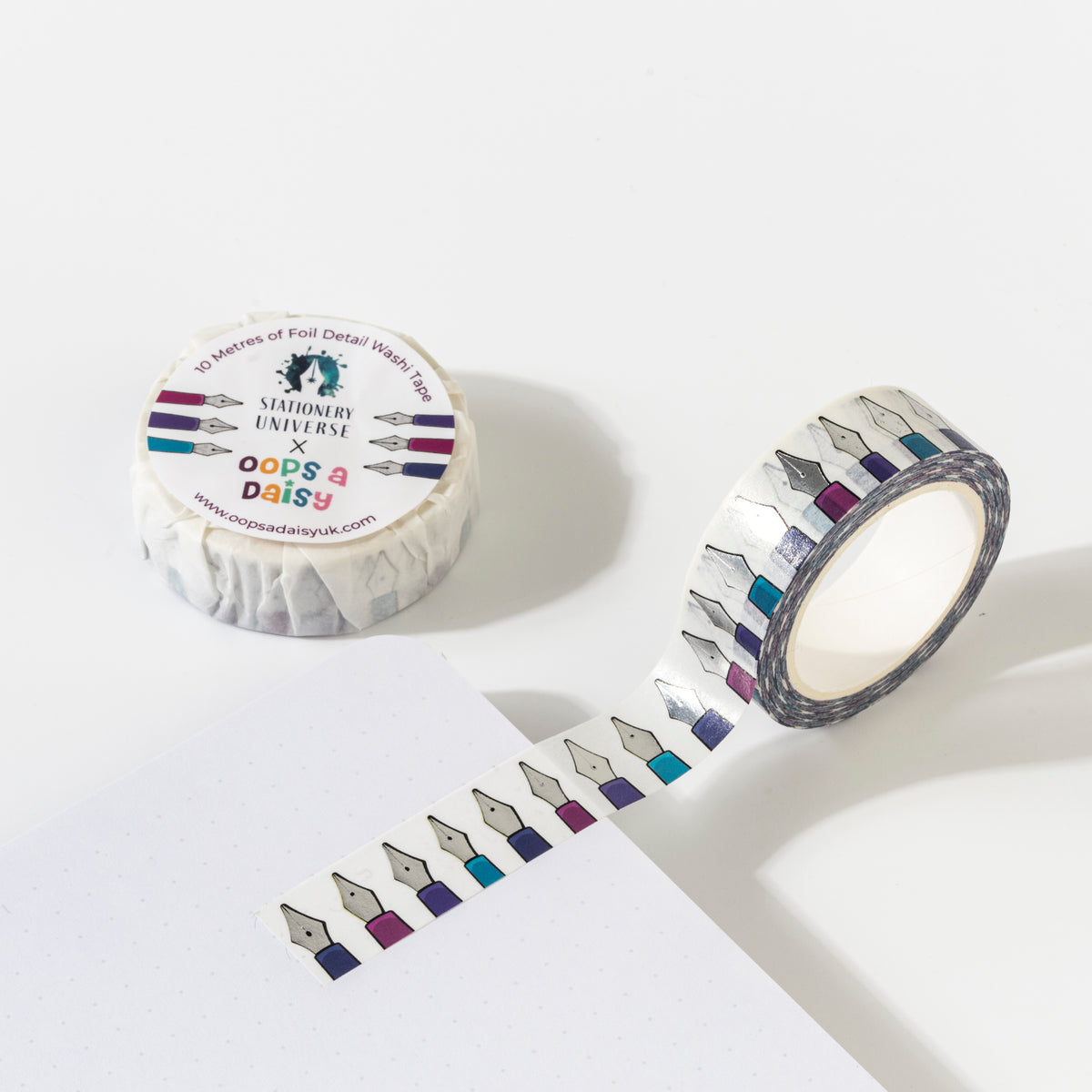 Shiny Happy Nibbage Foiled Washi Tape by Oops a Daisy – SU Exclusive