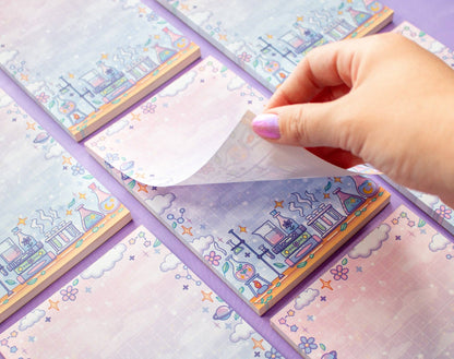 Curious Chemistry Notepad by Unicorn Eclipse