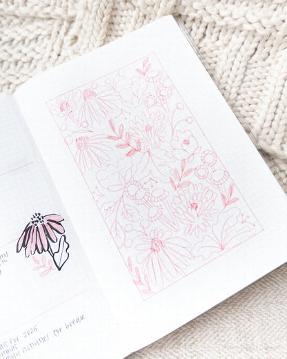 A5 Live | Plan | Dream® Notebook - Tomoe River Paper - Lauren Phelps Design