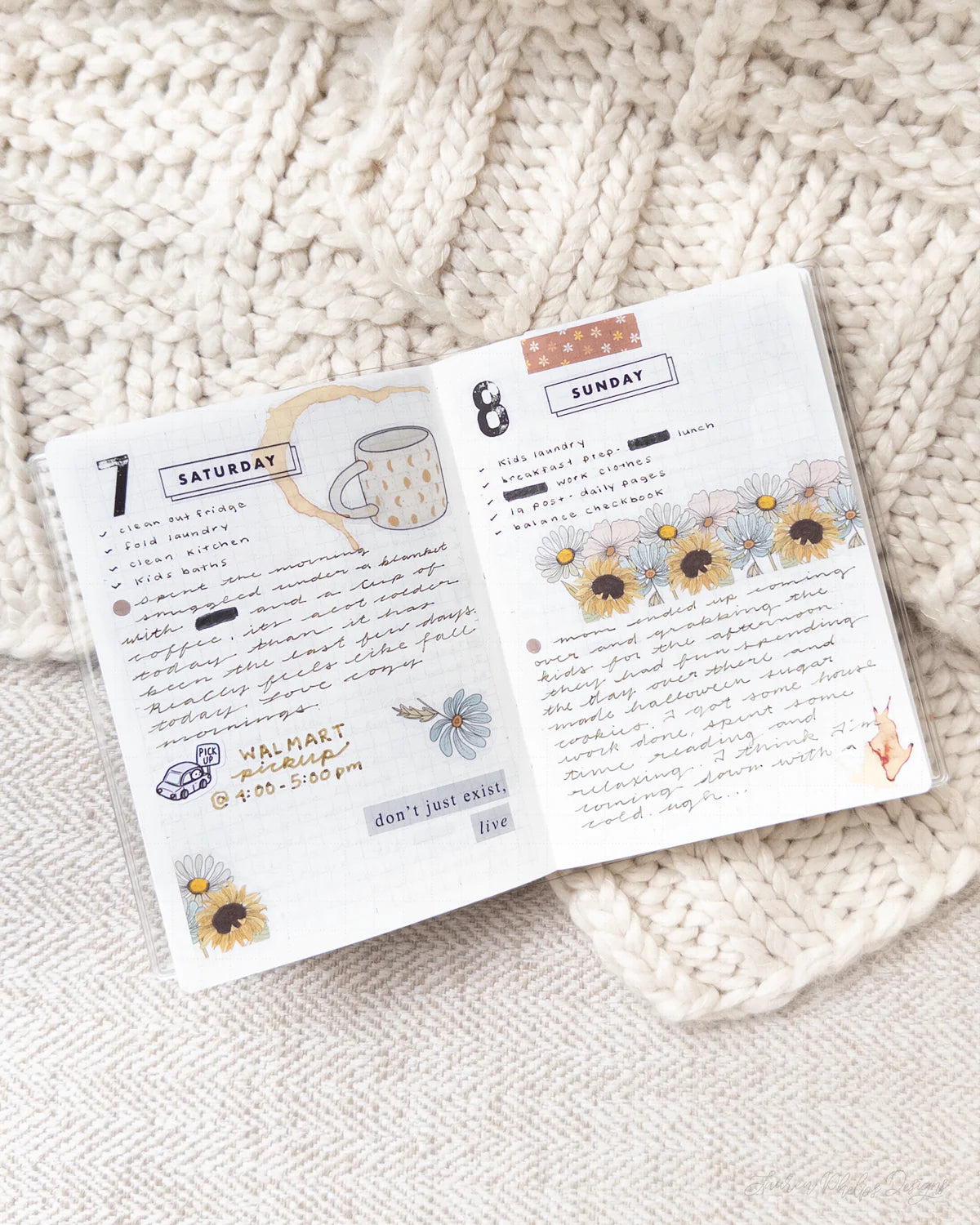 A6 Live | Plan | Dream® Notebook - Tomoe River Paper - Lauren Phelps Design