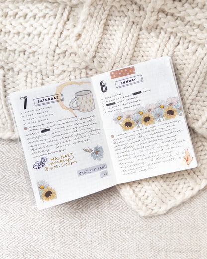 A6 Live | Plan | Dream® Notebook - Tomoe River Paper - Lauren Phelps Design