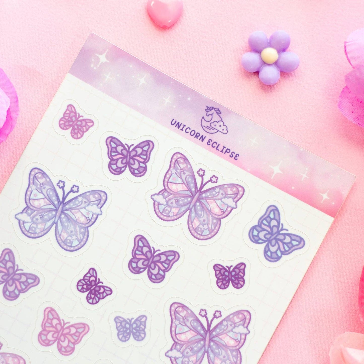 Magical Butterflies Sticker Sheet