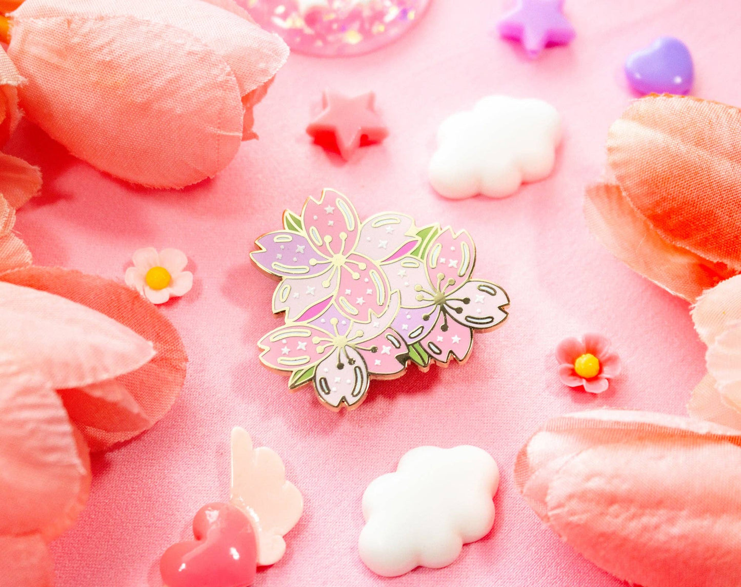 Sakura Enamel Pin