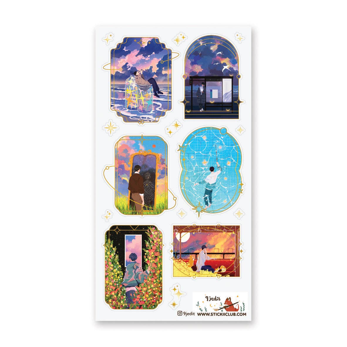 Beyond the Stars Sticker Sheet