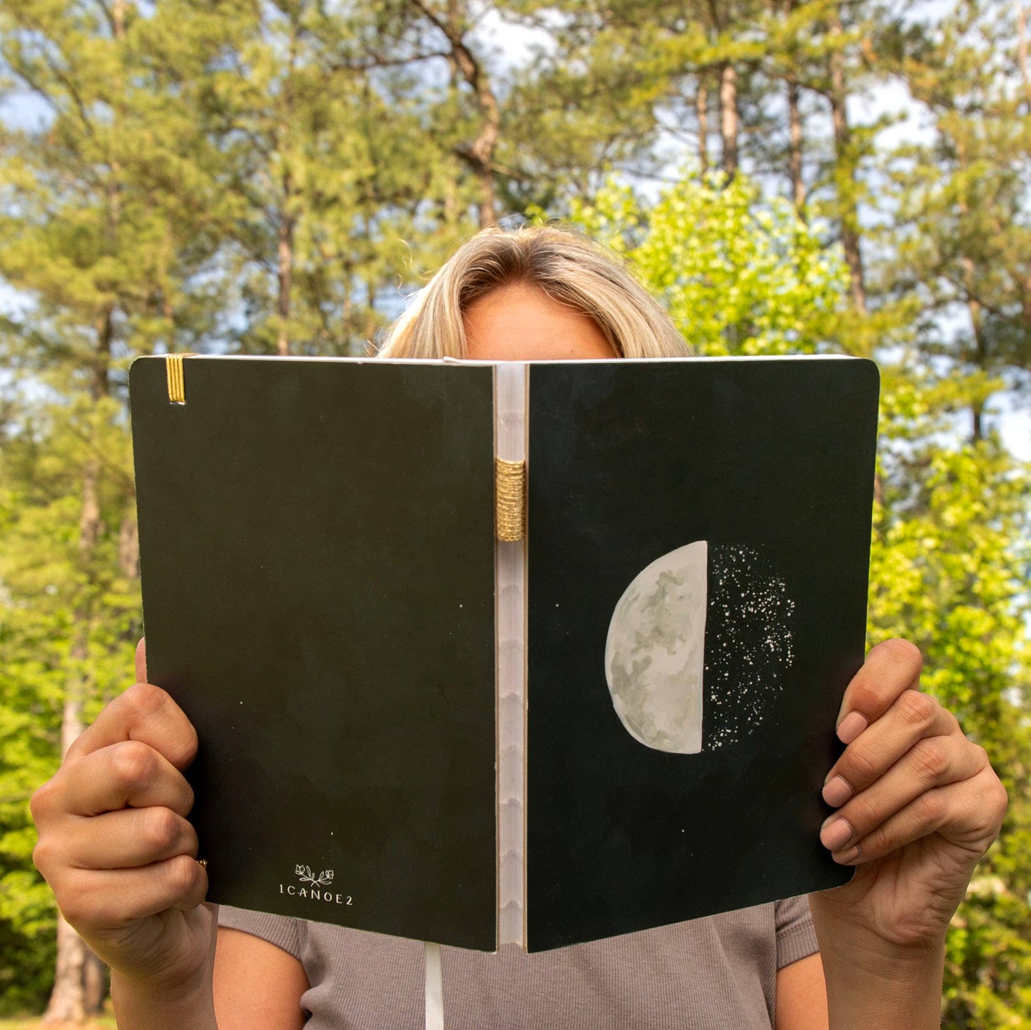 Speckled Moon Journal- Blank