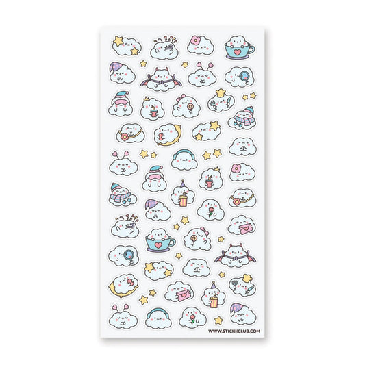 Cuddly Clouds Sticker Sheet