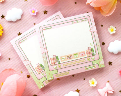 Bookworm Sticky Notes by Unicorn Eclipse