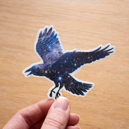 Space Raven Vinyl Sticker