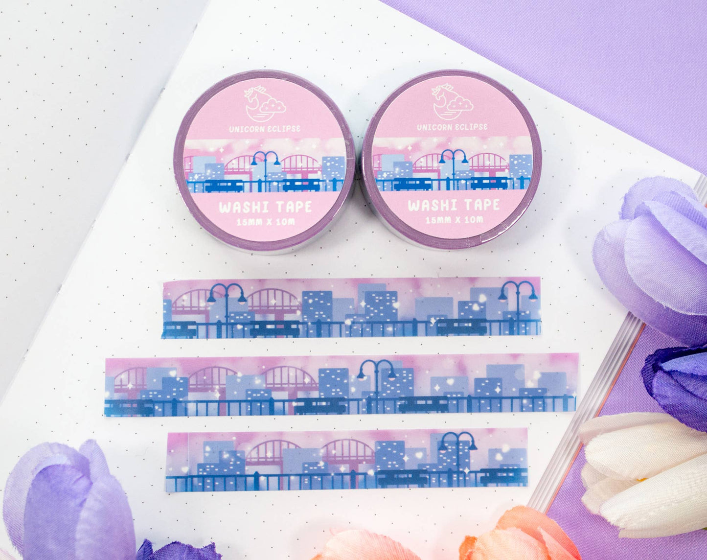 City Skyline Washi Tape by Unicorn Eclipse