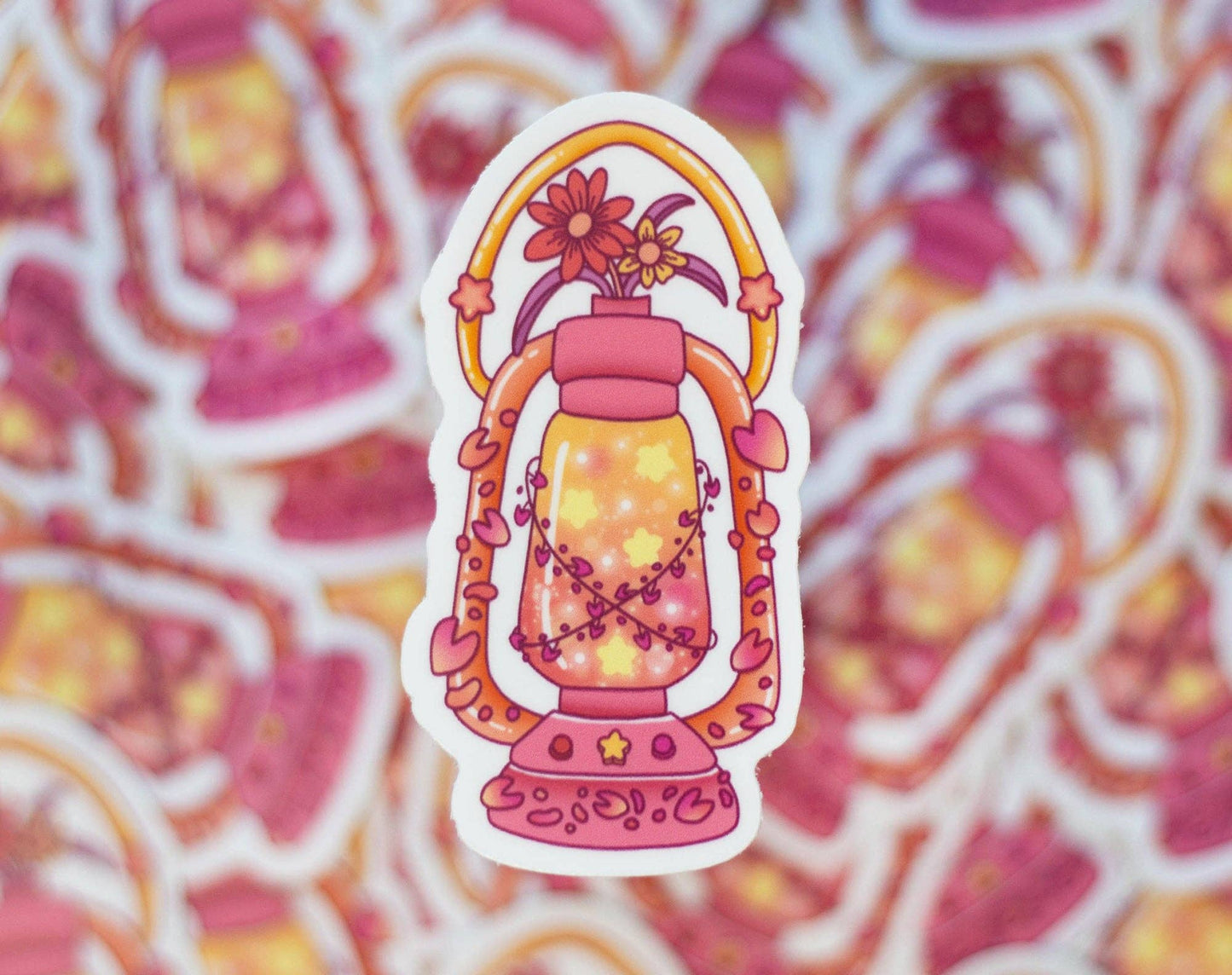 Lantern Vinyl Decal Sticker by Unicorn Eclipse