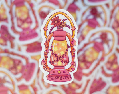 Lantern Vinyl Decal Sticker by Unicorn Eclipse