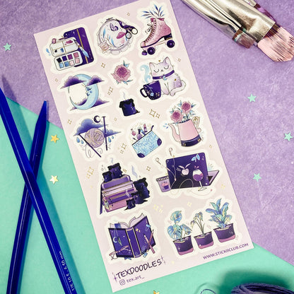 The Magic of Self-Care Sticker Sheet