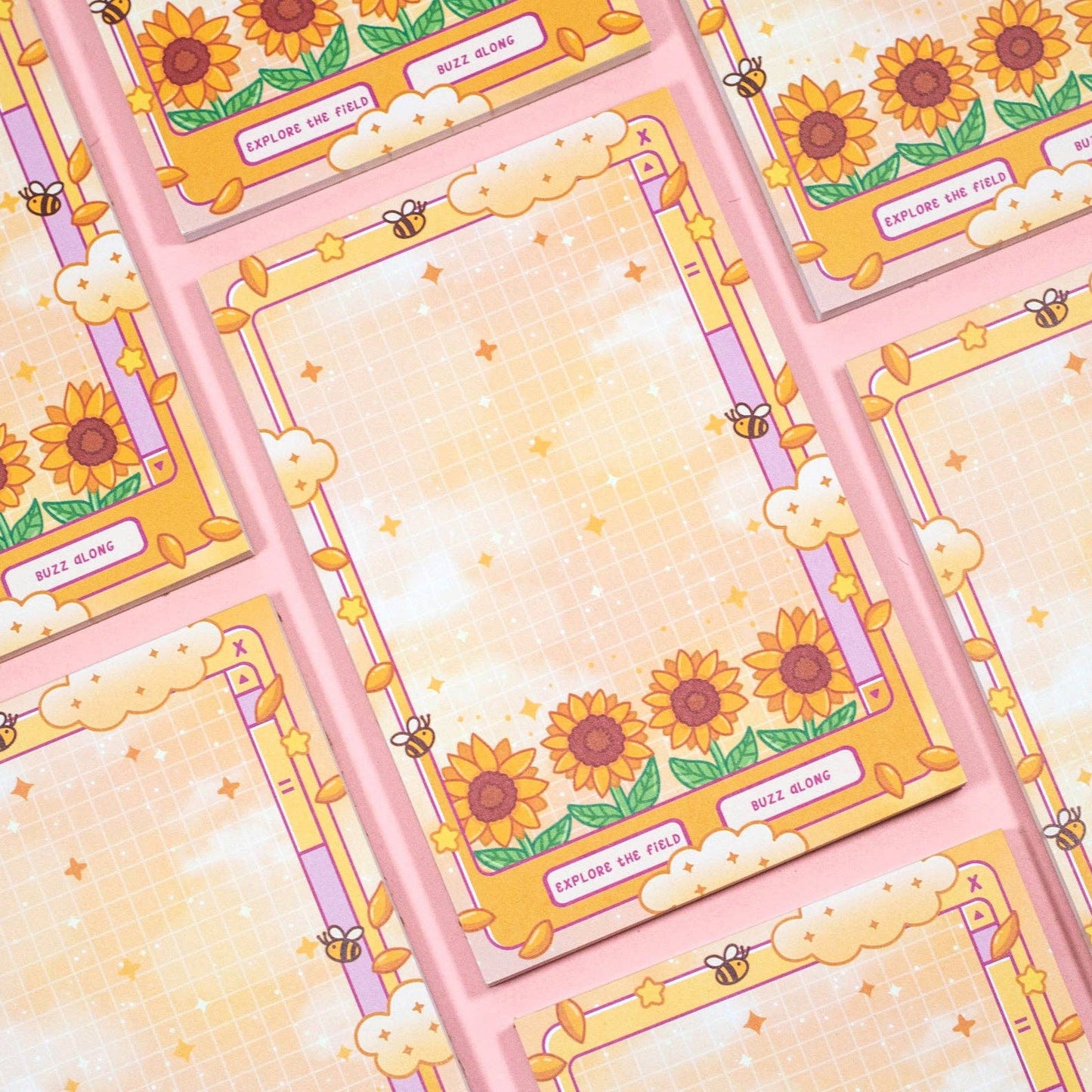 Sunflower Dreams Notepad
