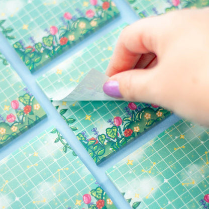 Botanical Bliss Sticky Notes