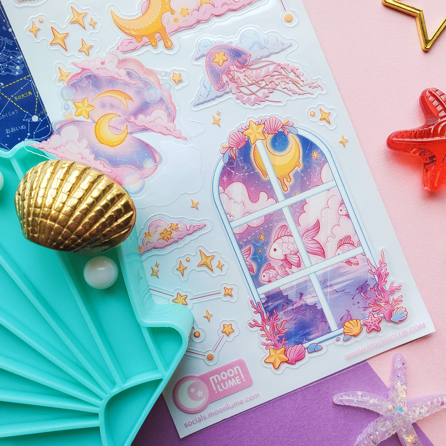 Celestial Sea Sticker Sheet