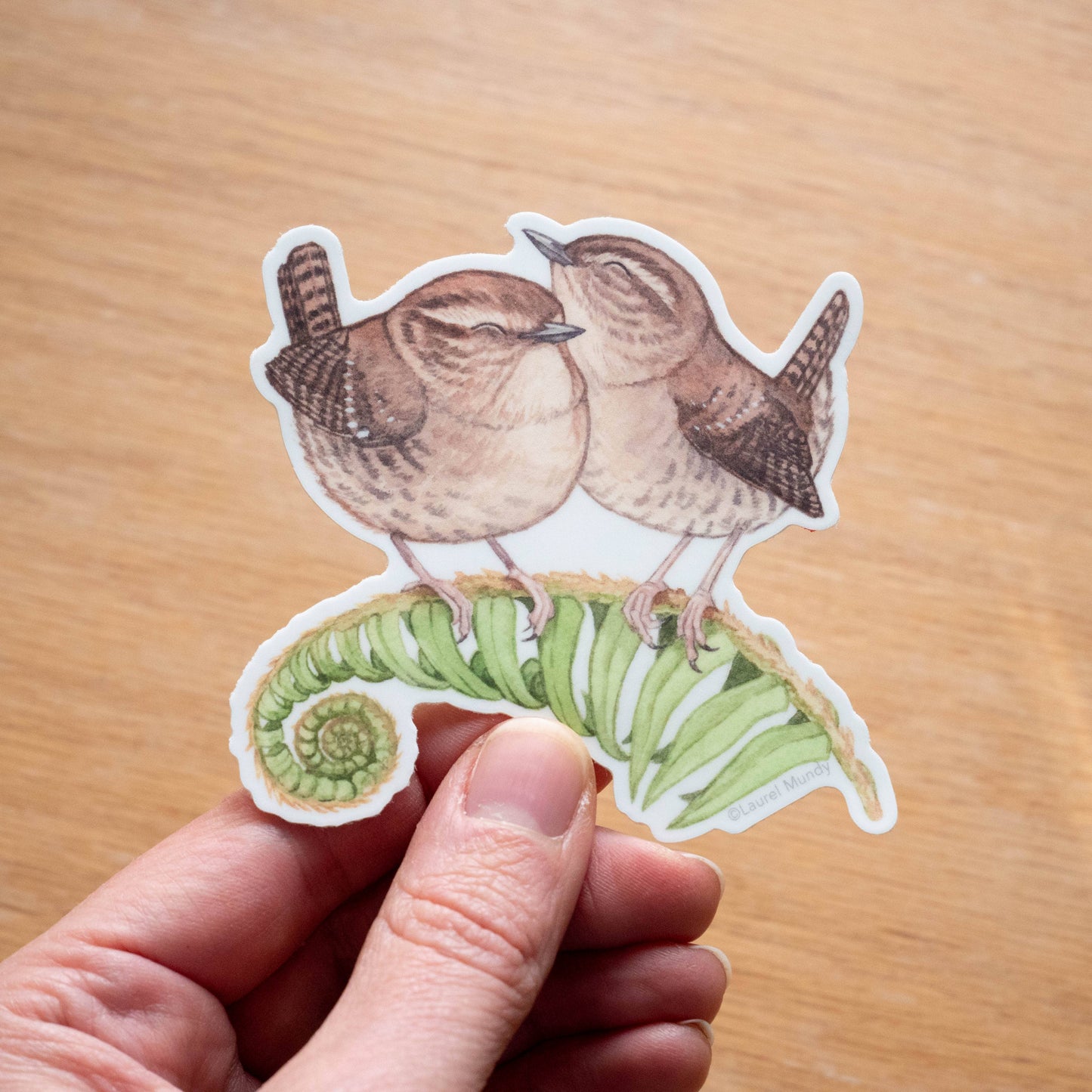 Wren Friends Vinyl Sticker