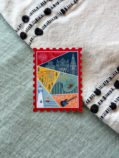 Ohio Stamp Sticker