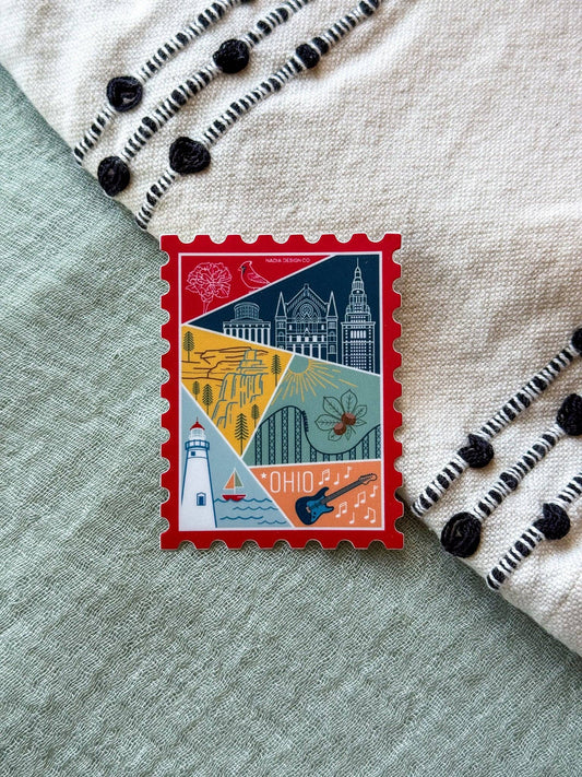 Ohio Stamp Sticker