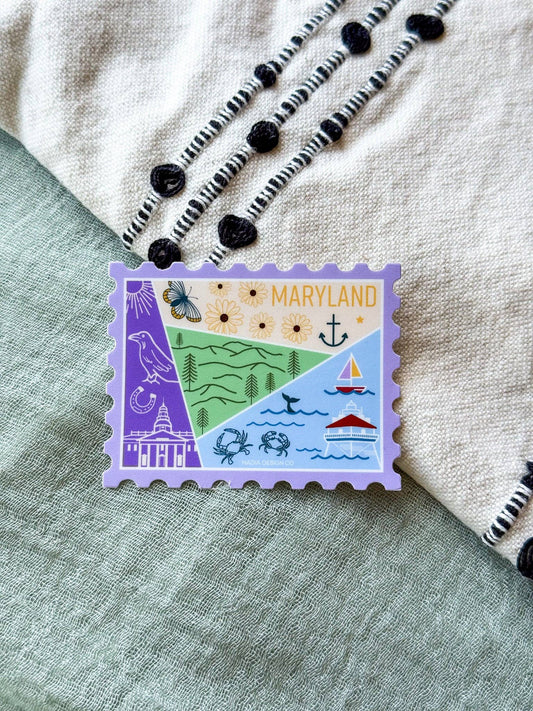Maryland Stamp Sticker