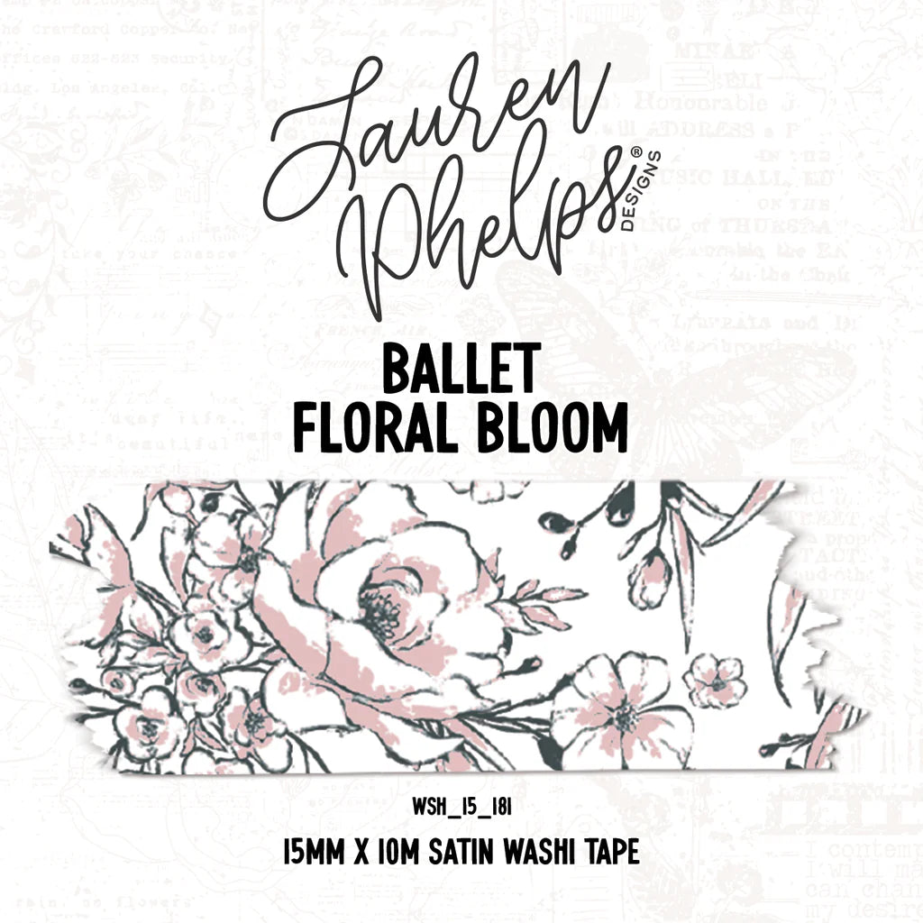 Floral Bloom Washi by Lauren Phelps Designs