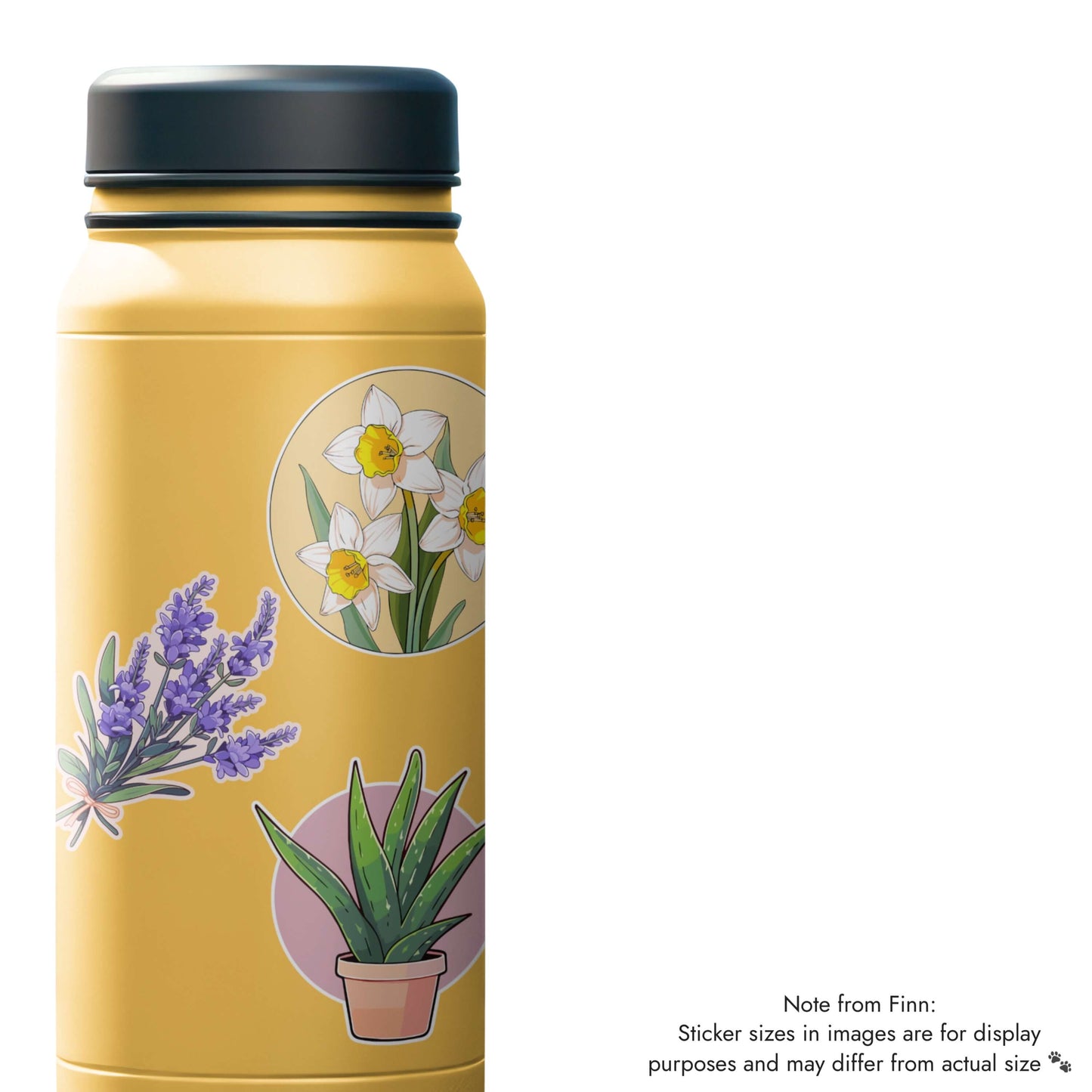 Lavender Bouquet Vinyl Decal Sticker