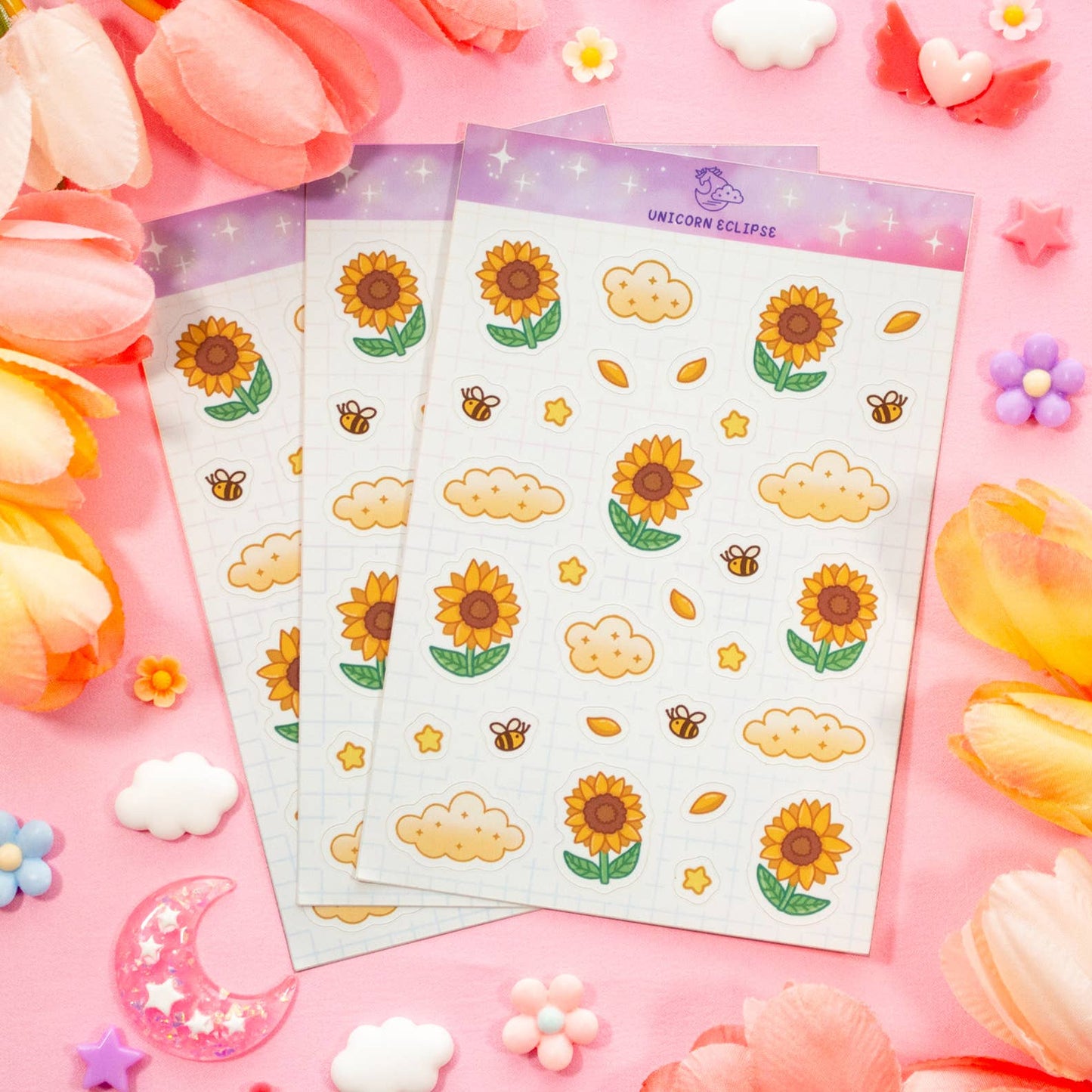 Sunflower Dreams Sticker Sheet