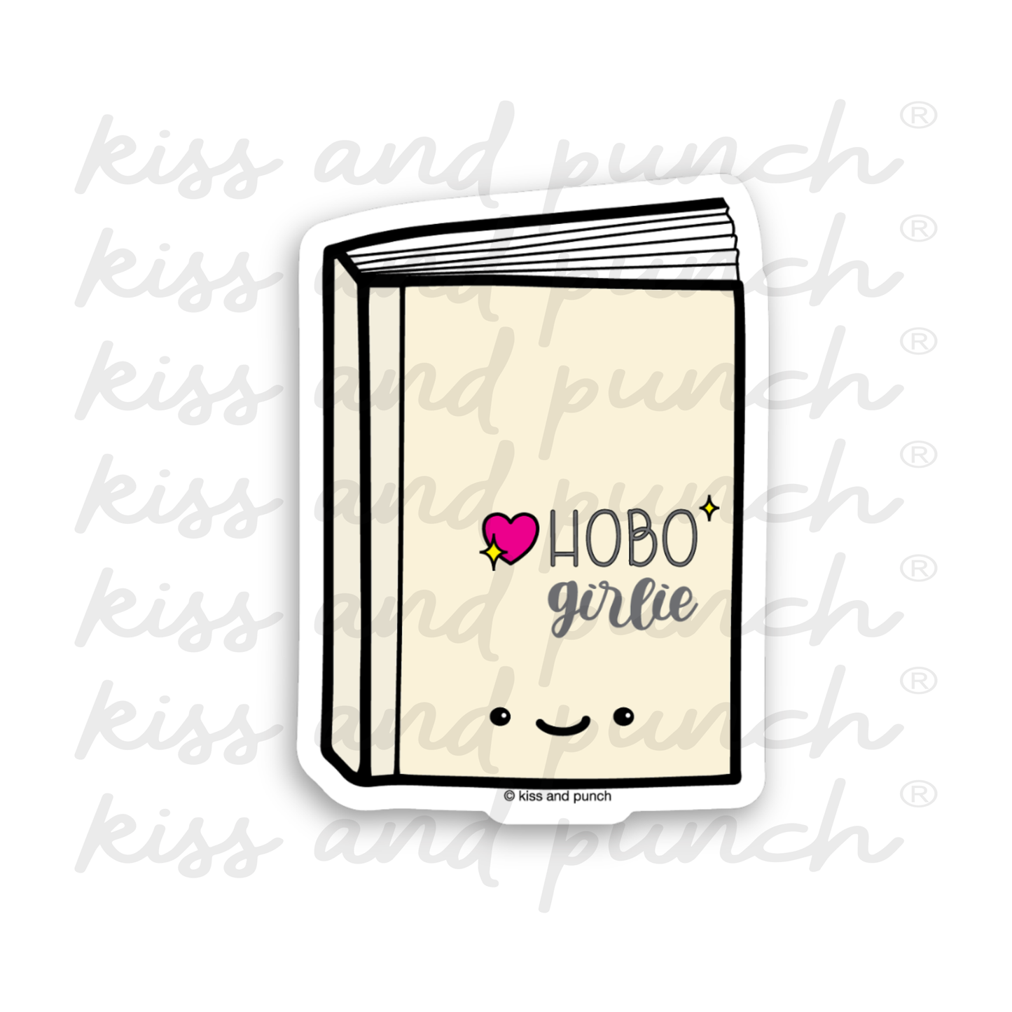 Hobo Girlie Vinyl Decal Sticker   