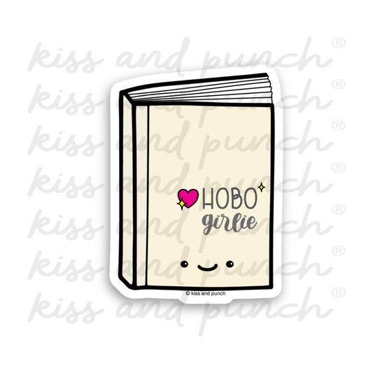 Hobo Girlie Vinyl Decal Sticker   