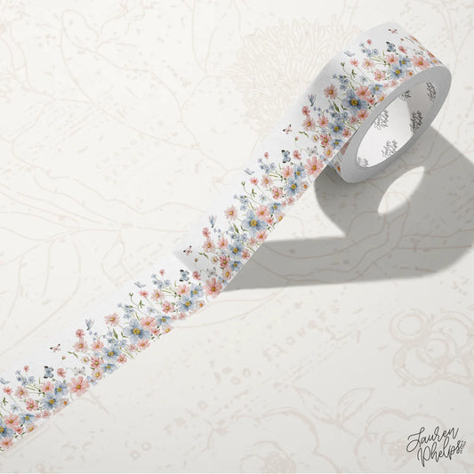 Blooms & Butterflies Washi by Lauren Phelps Design