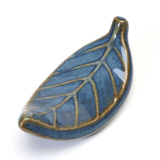 Mini Leaf Pen Rest, Japanese ceramic
