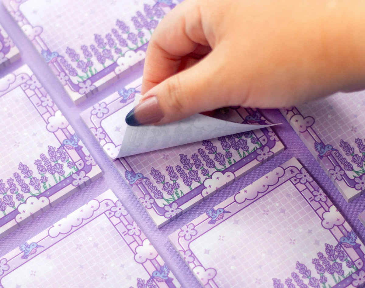Lavander Note Lavender Dreams Sticky Notes – Stationery Universe