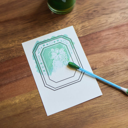 Flower Tales Ink Cards