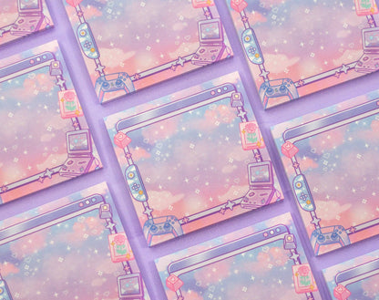 Game Time Sticky Notes by Unicorn Eclipse