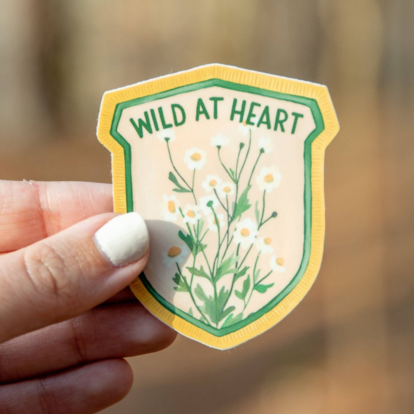 Wild At Heart Wildflower Decal Sticker