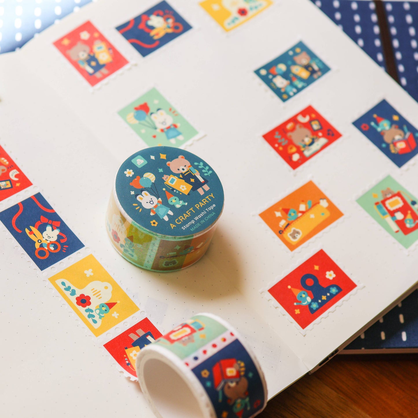 A Craft Party - Stamp Washi Tape
