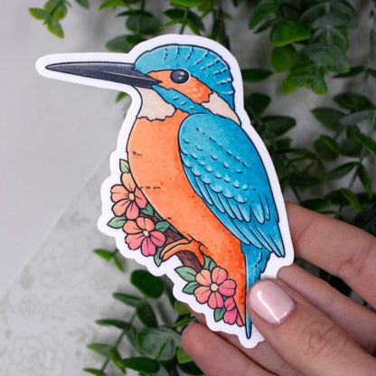 Kingfisher Vinyl Sticker Decal