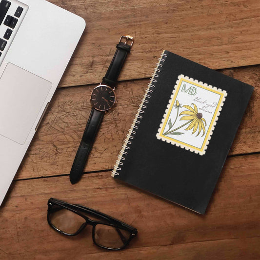 Maryland Black-Eyed Susan Stamp-Style Decal